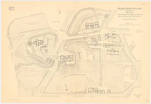 Alte Karte von München, Deutschland, auf Papier mit zusätzlichem Text, die eine dichte Bebauung und Straßen zeigt.
